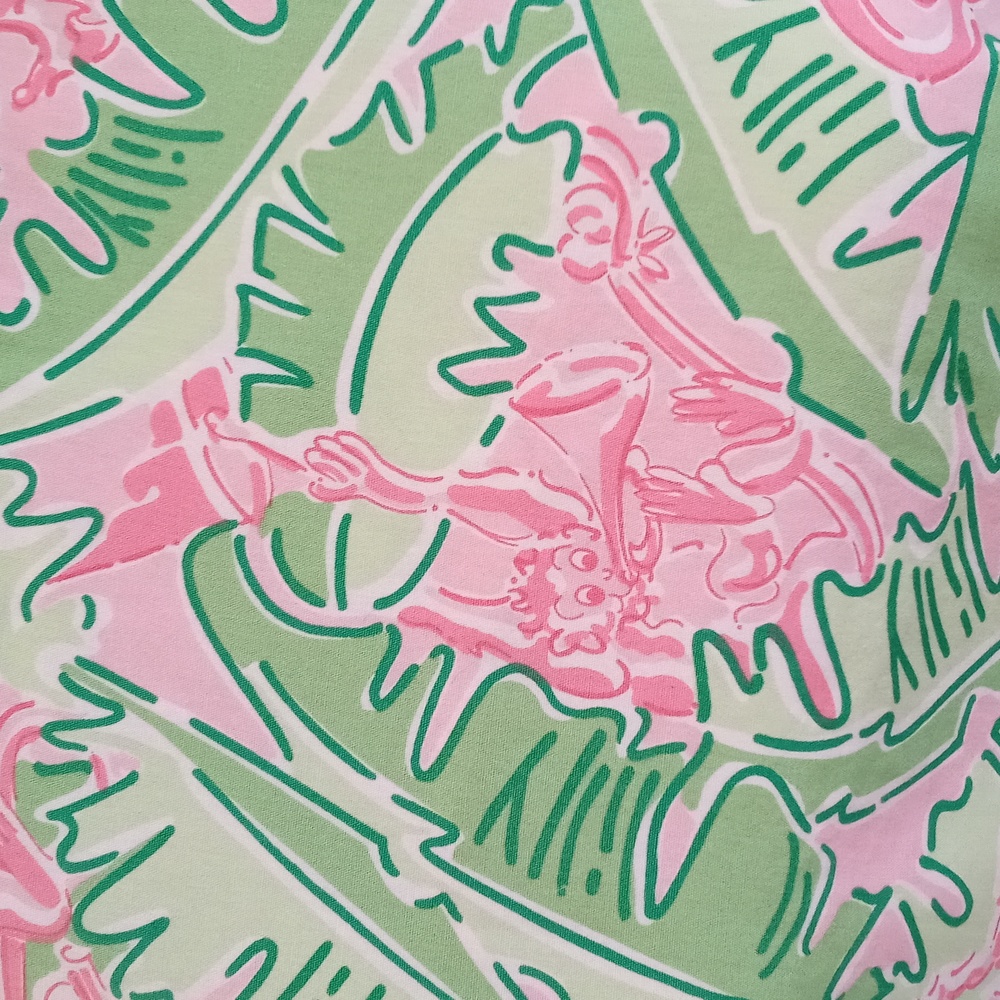 🐒VTG/RARE Lilly Pulitzer🐒 - "Musical Monkeys" Sleeveless Shift Dress - Picture 5 of 15